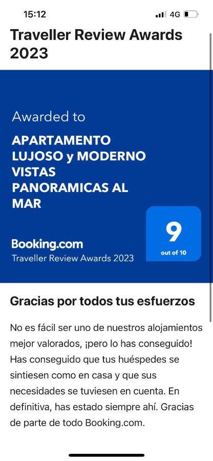 Apartamento Lujoso Y Moderno Vistas Panoramicas Al Mar Marbella Luaran gambar