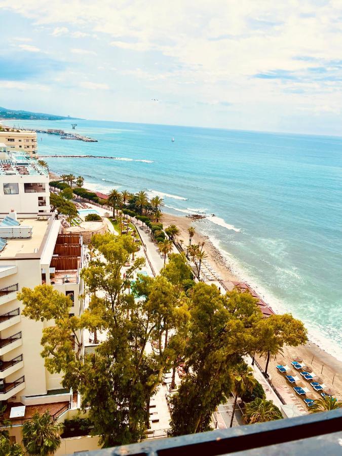 Apartamento Lujoso Y Moderno Vistas Panoramicas Al Mar Marbella Luaran gambar